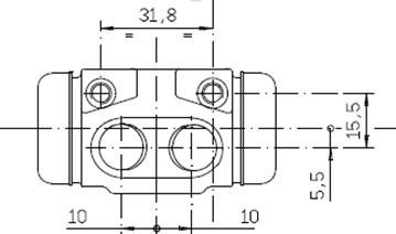 Motaquip VWC829 - Cylindre de roue cwaw.fr