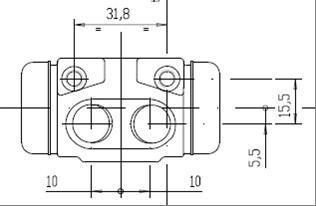 Motaquip VWC345 - Cylindre de roue cwaw.fr