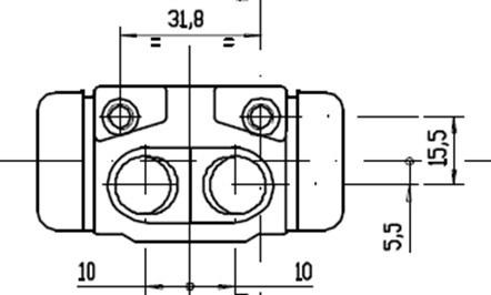 Motaquip VWC342 - Cylindre de roue cwaw.fr