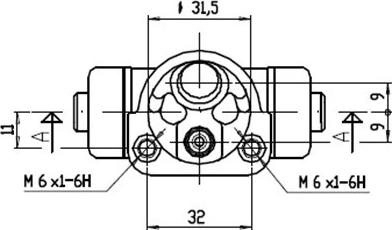 Motaquip VWC251 - Cylindre de roue cwaw.fr