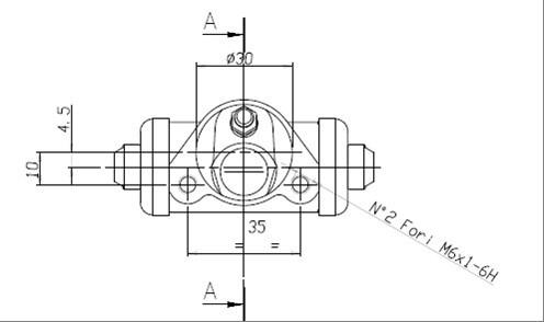 Motaquip VWC220 - Cylindre de roue cwaw.fr