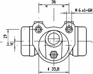 Motaquip VWC272 - Cylindre de roue cwaw.fr