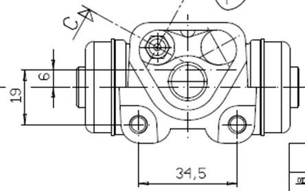 Motaquip VWC796 - Cylindre de roue cwaw.fr