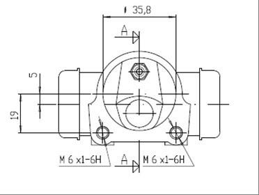 Motaquip VWC754 - Cylindre de roue cwaw.fr