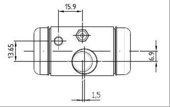 Motaquip VWC758 - Cylindre de roue cwaw.fr