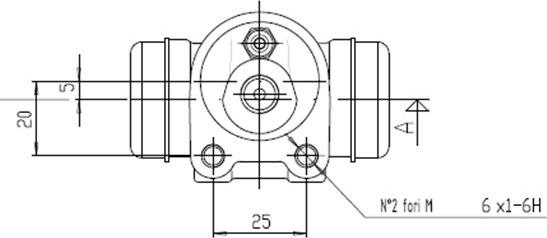 Motaquip VWC739 - Cylindre de roue cwaw.fr