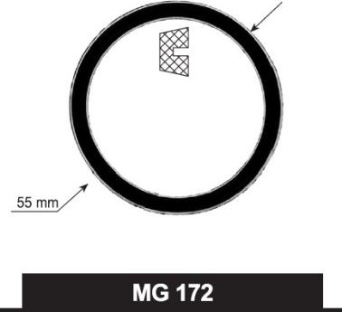 Motorad MG-172 - Joint d'étanchéité, boîtier du thermostat cwaw.fr