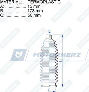 Motorherz RDZ0457MG - Joint-soufflet, direction cwaw.fr