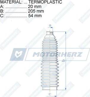 Motorherz RDZ0462MG - Joint-soufflet, direction cwaw.fr