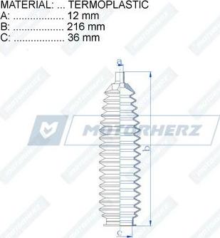 Motorherz RDZ0431MG - Joint-soufflet, direction cwaw.fr