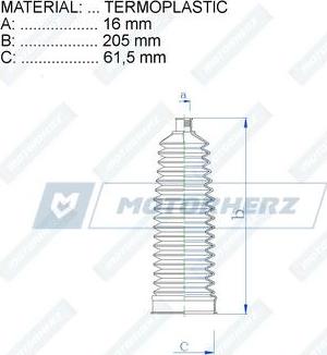 Motorherz RDZ0474MG - Joint-soufflet, direction cwaw.fr