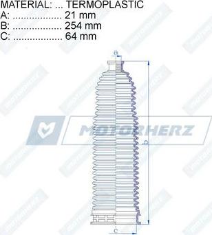 Motorherz RDZ0476MG - Joint-soufflet, direction cwaw.fr