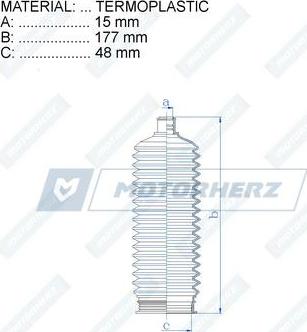 Motorherz RDZ0510MG - Joint-soufflet, direction cwaw.fr