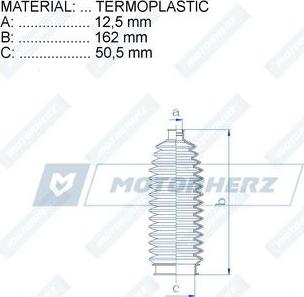 Motorherz RDZ0070MG - Joint-soufflet, direction cwaw.fr