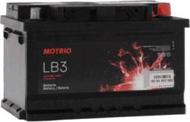 MOTRIO 8550503582 - Batterie de démarrage cwaw.fr