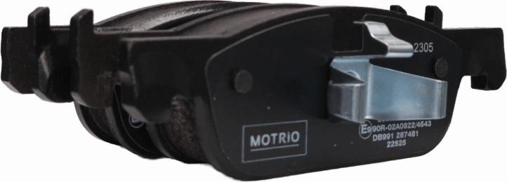 MOTRIO 8660006304 - Kit de plaquettes de frein, frein à disque cwaw.fr