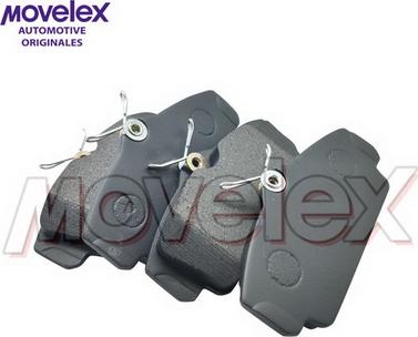 Movelex M09535 - Kit de plaquettes de frein, frein à disque cwaw.fr