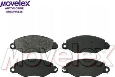 Movelex M13287 - Kit de plaquettes de frein, frein à disque cwaw.fr