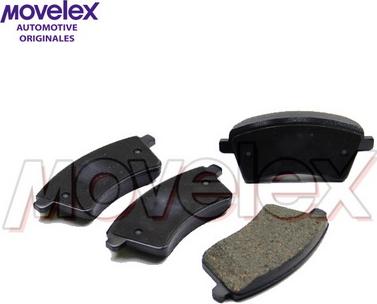 Movelex M13272 - Kit de plaquettes de frein, frein à disque cwaw.fr