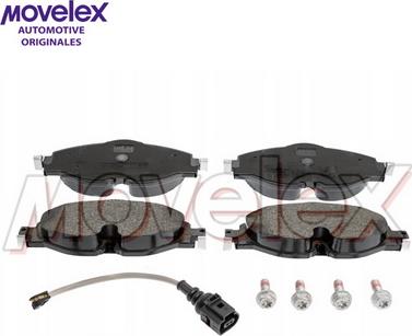 Movelex M22226 - Kit de plaquettes de frein, frein à disque cwaw.fr