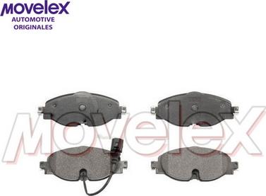 Movelex M22227 - Kit de plaquettes de frein, frein à disque cwaw.fr