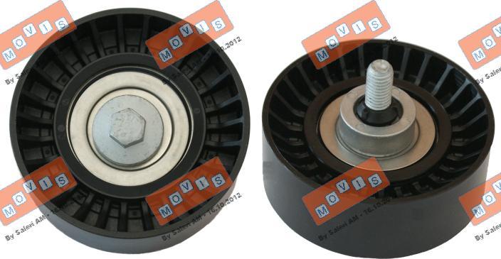 MOVIS AST3587 - Poulie renvoi / transmission, courroie trapézoïdale à nervures cwaw.fr