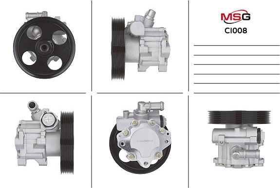 MSG CI008 - Pompe hydraulique, direction cwaw.fr