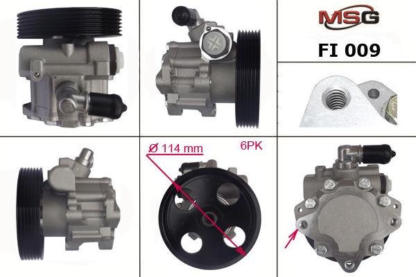 MSG FI 009 - Pompe hydraulique, direction cwaw.fr