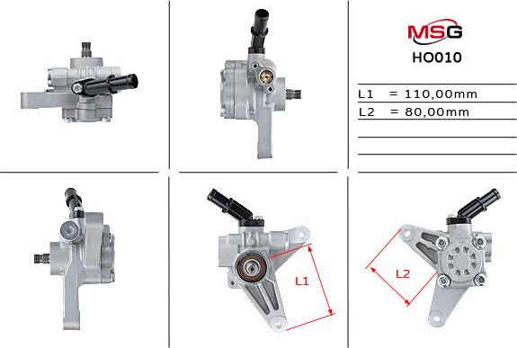 MSG HO 010 - Pompe hydraulique, direction cwaw.fr