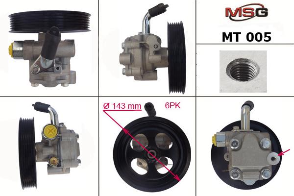 MSG MT 005 - Pompe hydraulique, direction cwaw.fr