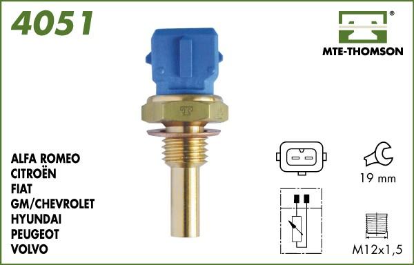 MTE-Thomson 4051 - Sonde de température, liquide de refroidissement cwaw.fr