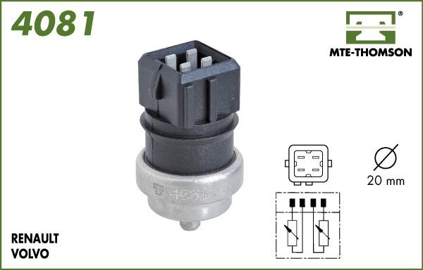 MTE-Thomson 4081 - Sonde de température, liquide de refroidissement cwaw.fr