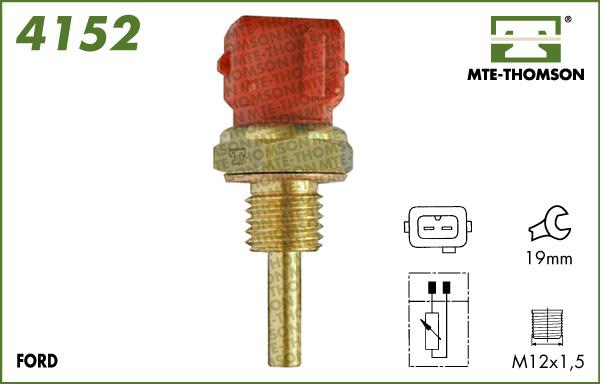 MTE-Thomson 4152 - Sonde de température, liquide de refroidissement cwaw.fr