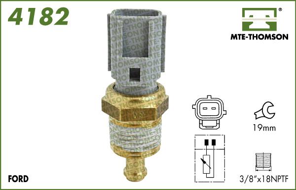 MTE-Thomson 4182 - Sonde de température, liquide de refroidissement cwaw.fr