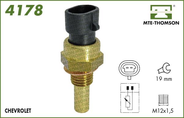 MTE-Thomson 4178 - Sonde de température, liquide de refroidissement cwaw.fr