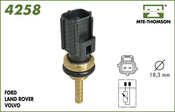 MTE-Thomson 4258 - Sonde de température, liquide de refroidissement cwaw.fr