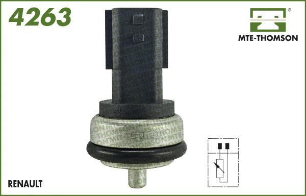 MTE-Thomson 4263 - Sonde de température, liquide de refroidissement cwaw.fr