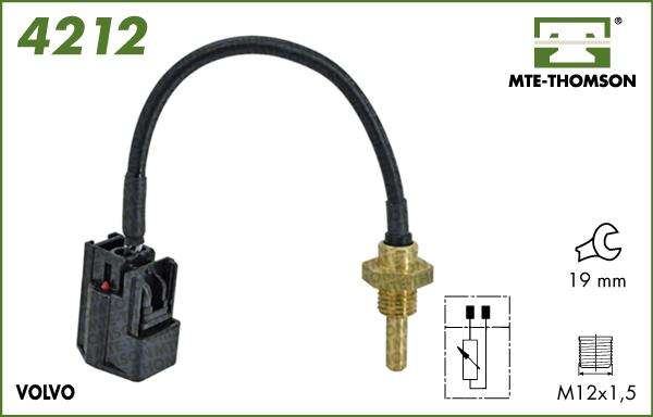 MTE-Thomson 4212 - Sonde de température, liquide de refroidissement cwaw.fr