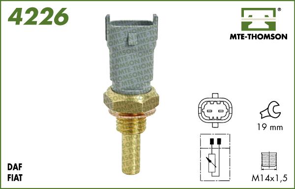 MTE-Thomson 4226 - Sonde de température, liquide de refroidissement cwaw.fr