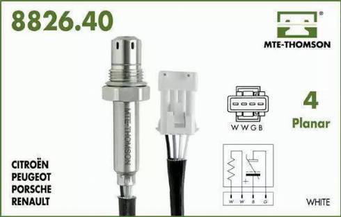 MTE-Thomson 8826.40.079 - Sonde lambda cwaw.fr