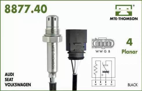 MTE-Thomson 8877.40.060 - Sonde lambda cwaw.fr