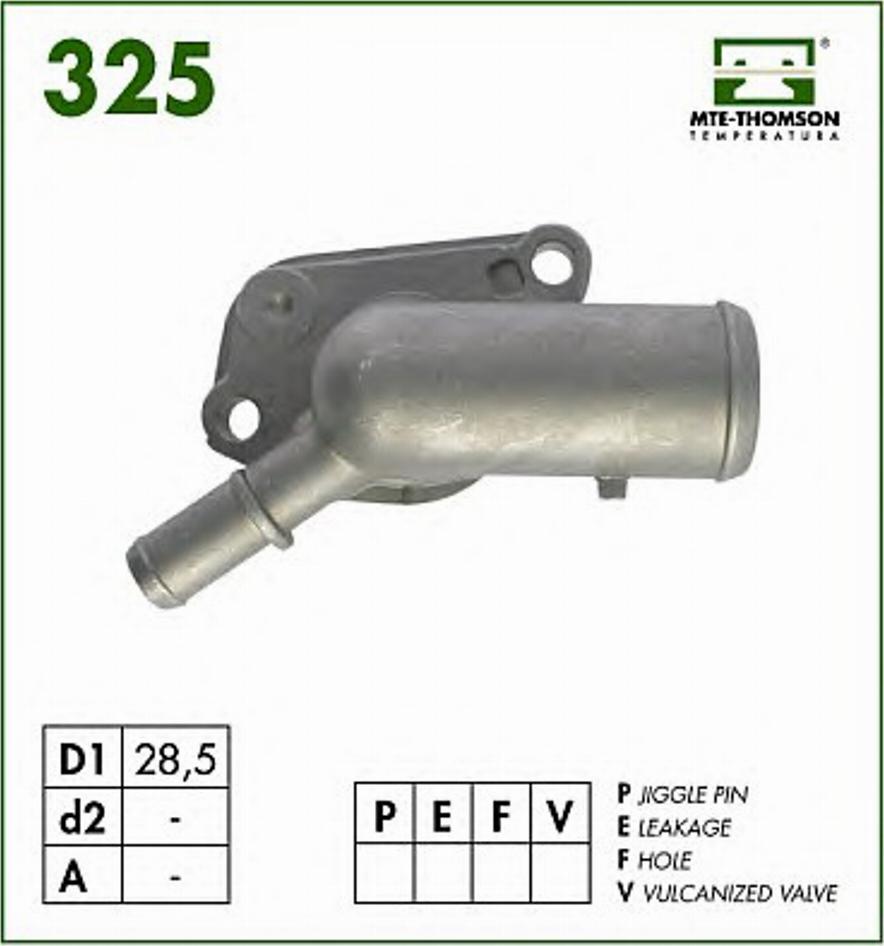 MTE-Thomson 32587 - Thermostat, refroidissement - réaspiration d'échappement cwaw.fr