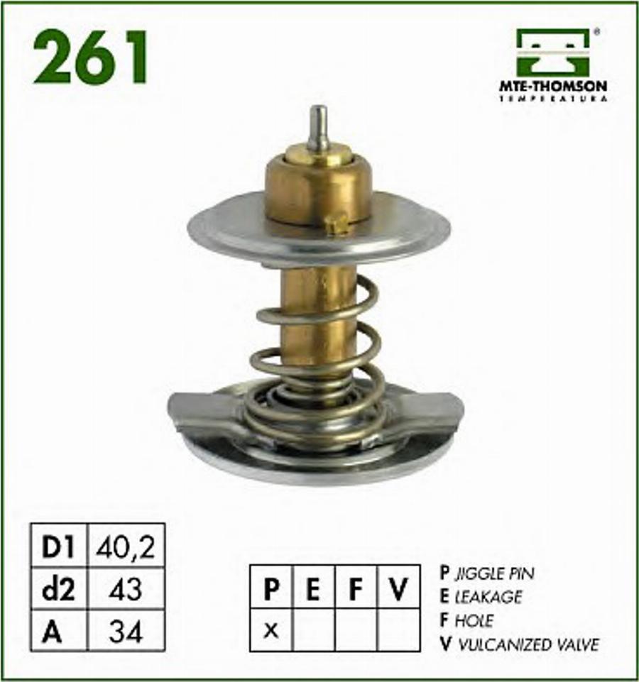 MTE-Thomson 261.87 - Thermostat d'eau cwaw.fr