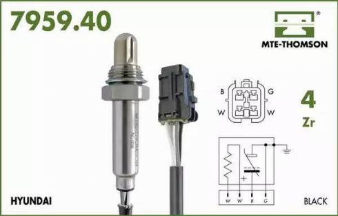 MTE-Thomson 7959.40.040 - Sonde lambda cwaw.fr