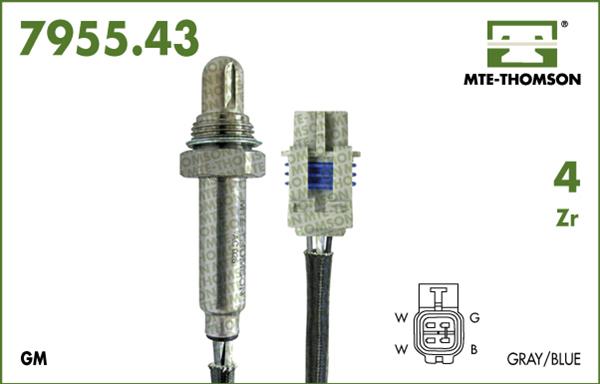 MTE-Thomson 7955.43.035 - Sonde lambda cwaw.fr