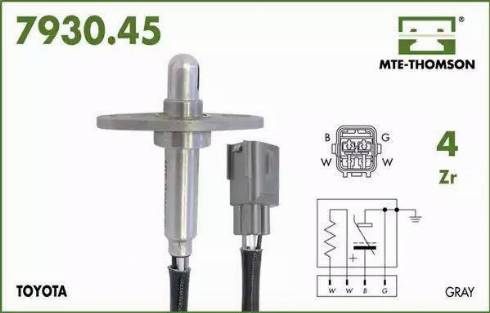 MTE-Thomson 7930.45.032 - Sonde lambda cwaw.fr