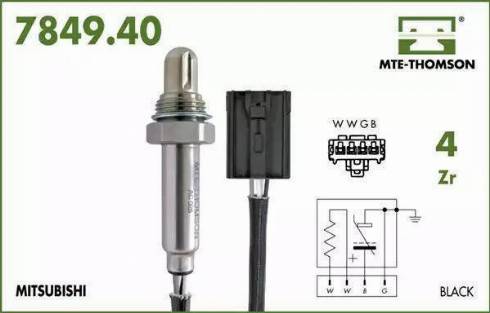 MTE-Thomson 7849.40.034 - Sonde lambda cwaw.fr