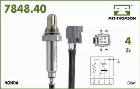 MTE-Thomson 7848.40.054 - Sonde lambda cwaw.fr