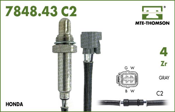 MTE-Thomson 7848.43.063C2 - Sonde lambda cwaw.fr