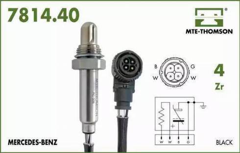 MTE-Thomson 7814.40.037 - Sonde lambda cwaw.fr